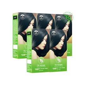 TS 5 TS good dyeing 120g (choose 1 of natural black/natural dark brown/light brown) No. 3 natural black / free ◈321340738 / TS 착한염색 120g 5개 (자연흑색/자연흑갈색/연한갈색 중 택1) 3호 자연흑색 / free ◈321340738