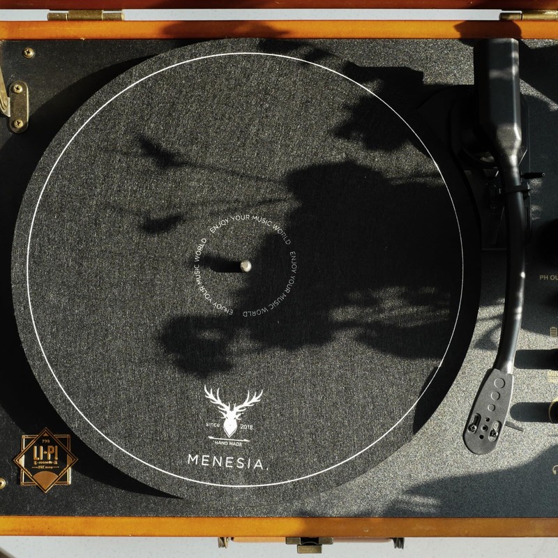 Menesia 12 Inch Turntable Mat, Slipmat for Vinyl LP Record