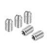 sourcing map Ball Point Set Screws, M4 x 6mm 304