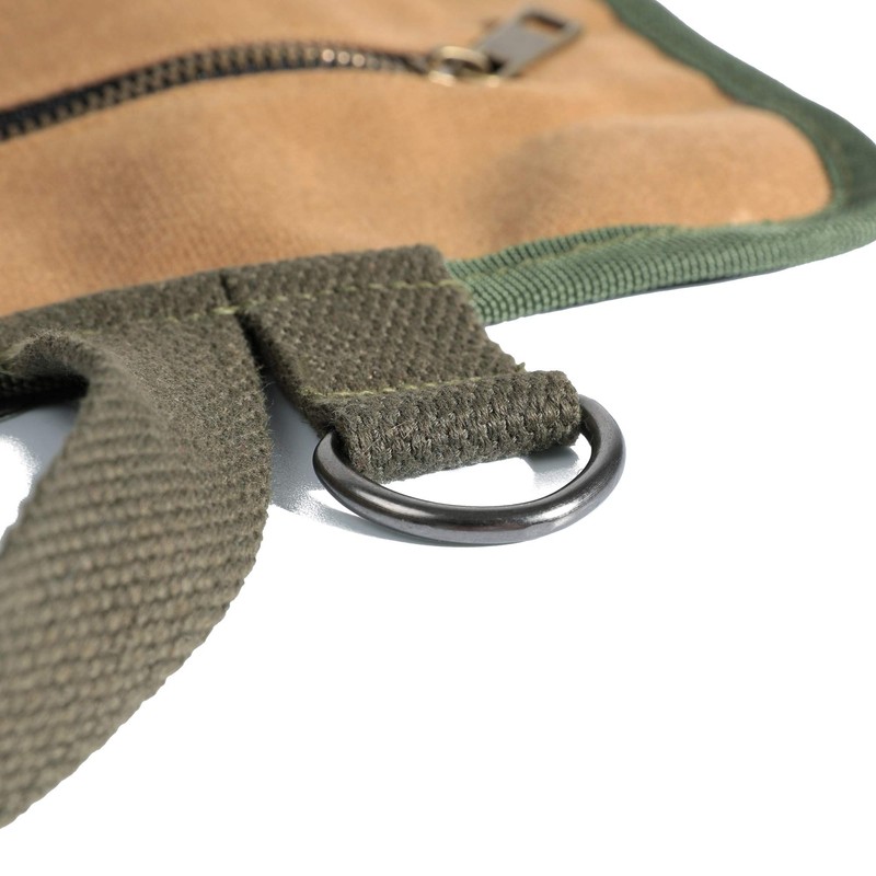 Wrench Tool Roll Bag, Heavy Duty Waxed Canvas Multi-Purpose Tool