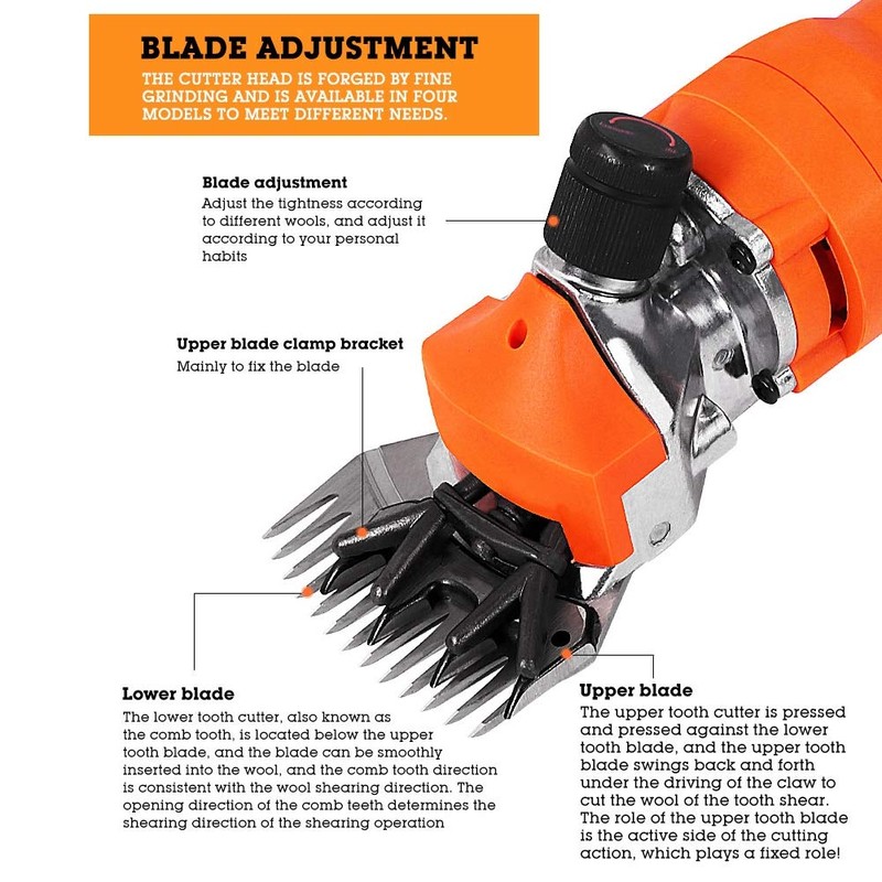 Stainless Steel Sheep Shears Sheep Shears Blade Wool Scissors Universal