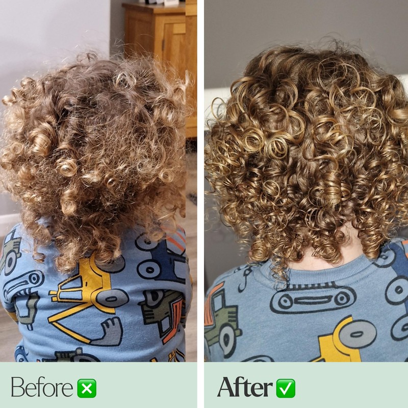Little Curls Super Shampoo: Sulfate-Free, Gentle Foaming Kids Shampoo –