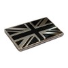 Black and Silver Union Jack Badge