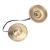 Tibetan Cymbals Auspicious Symbols Handcraft Tibetan Tingsha Cymbals Portable Brass
