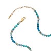 Alex and Ani Turquoise Ombre Semi-Precious Beaded Necklace