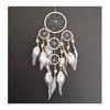 NATURAL WHITE DREAMCATCHER NATURAL CREAM FEATHERS DREAM CATCHER