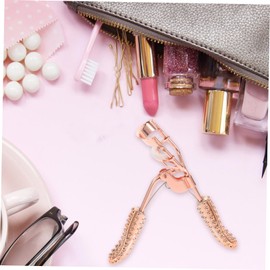 OHPHCALL Eyelash Curler Tool for Women Ergonomic Design Portable Makeup Accessory for All Eye Shapes Pineapple Handle for Travel and Everyday Use