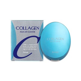 Enough Collagen Aqua Air Cushion Foundation 15g 23 Medium Glow / 이너프 콜라겐 아쿠아 에어 쿠션 파운데이션 15g 23 미디엄 글로우