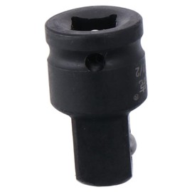 Urjumpea Air Tool Socket 3/8 to 1/2 Square Hole Card Slot Black Breaker Bar Ratchet Adapter Durability Impact Socket Adapter Set