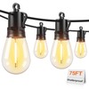 Brightever LED Outdoor String Lights, 75FT Patio Lights with 26