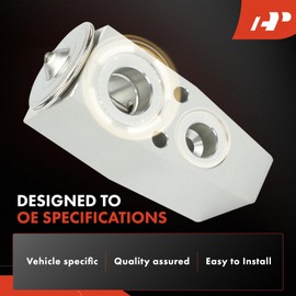 A-Premium A/C Expansion Valve Compatible with Acura MDX 2014 2015 2016 2017, Replace# 80221TZ5A41, 80221TZ5A42