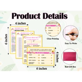 wenhihsiy Mother's Day Feud Games, Family Party Game Cards, Mother's Day Games for Family Friend, Friendly Feud Game for Groups, Decorations Supplies Favors，06