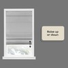 Cordless Roman Shades for Windows - 30 Inch Width x