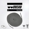 BreadLace Bread Elastic Laces: Vulture Gray - Size: 45"
