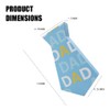 Kafucize Father's Day DAD Tie Shaped Gift Box, Decorative Storage