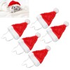 Fockety 5 Gorros de Papá Noel para Perro, Gorro de