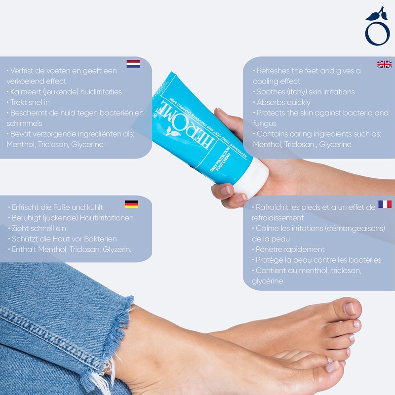 Herome Foot Care Daily Protection Fußcreme - 150ml.