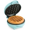 Nostalgia MyMini Personal Electric Waffle Maker, 5-Inch Cooking Surface, Waffle