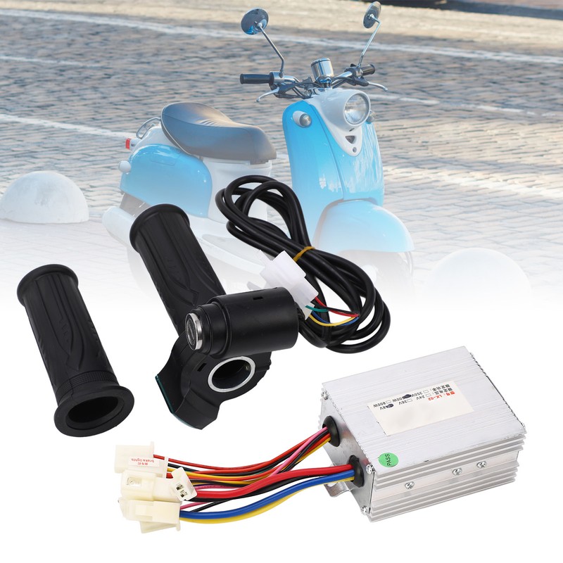 Bike Controller Power Display Throttle Grip Electric Bike Brushed Controller