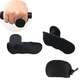 Fitness Gym Grips: Fitness Workout Grips, Men and Women, Non-Slip Rubber Dumbbell Hand Grips for Gym Training, Sweat-Resistant Design, Weight Lifting Accessories