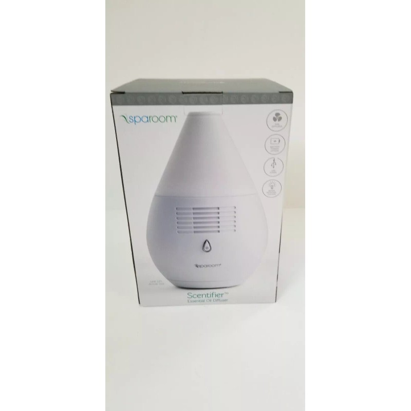SpaRoom Scentifier Fragrance Diffuser in White w/ Lighting BRAND NEW