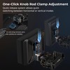 SMALLRIG Lightweight Chest Pad with 15mm LWS Rod Clamp for