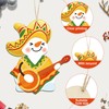 36 Pcs Mexican Christmas Snowman Hanging Ornaments Cinco De Mayo