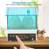 4 Eggs Mini Incubator Hatcher Household Digital Semiautomatic Hatching House
