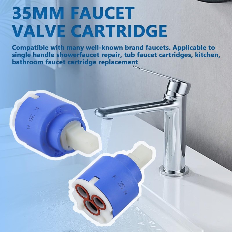 K35A Faucet Cartridge, Replacement Cartridge Compatible with La Torre, Gerber,