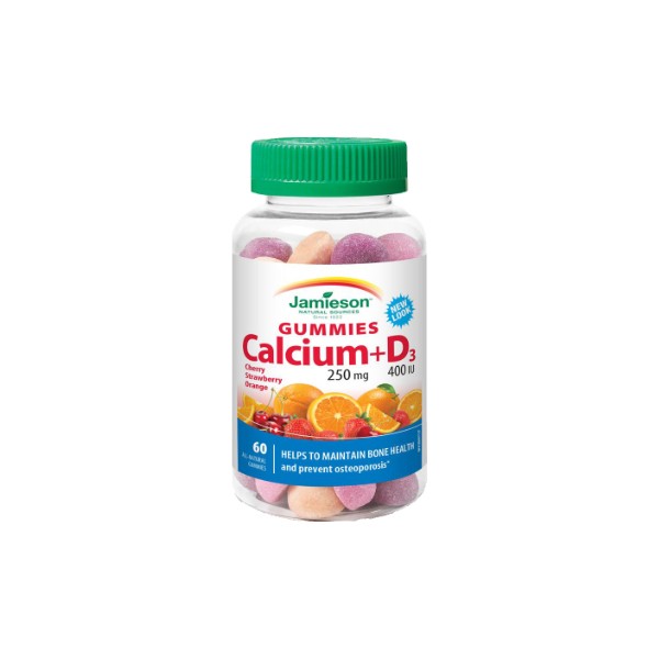 Jamieson Calcium And Vitamin D Gummies - 60 Gummies