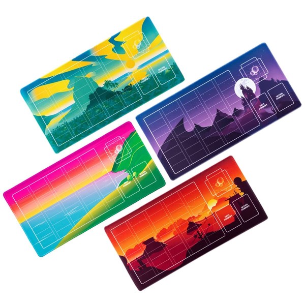 Doomlings Playmats, Game Mat for Doomlings Card Game - Includes