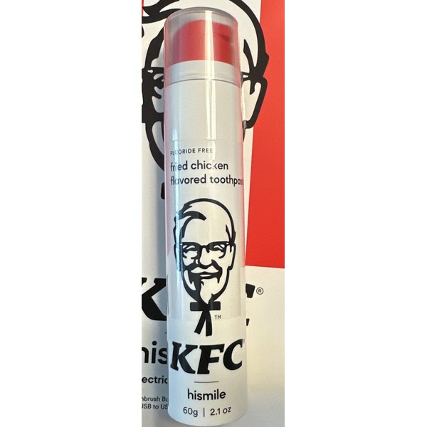 Hismile NEW Hismile KFC Flavored Fluoride-Free Toothpaste 2.1 oz. Kentucky