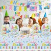 124pcs Easter Party Decorations Set Include Happy Easter Banner Chillin