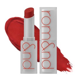 Romand Zero Matte Lipstick, 1 piece, 17 Red Heat / 롬앤 제로 매트 립스틱, 1개, 17 레드 히트