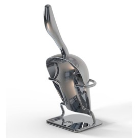 JBscoop Stainless Steel Ice Scoop 8 OZ, Metal Ice Scooper For Ice Maker, Multipurpose For Candy Kitchen Bar Party Wedding Pet Animal Dog Food Scoop Beach Shovel