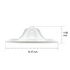 W10553968 Washplate Compatible with Whirlpool Maytag Washer ，Replacement for W10215116