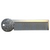 THE VINTAGE GROOMING CO. Death Grip Platinum Edition Mustache Comb