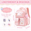 QIXIHU Kids Backpack for Girls - Kawaii School Backpack with