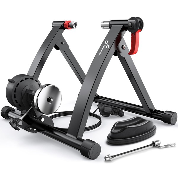 Sportneer Bike Trainer - Magnetic Stationary Bike Stand for 26-28"