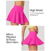 Ewedoos Womens Tennis Skirt with Shorts Underneath Pleated Tennis Skirts