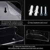 Acrylic Skateboard Display Stand, Skateboard Wall Rack Clear Skateboard Wall