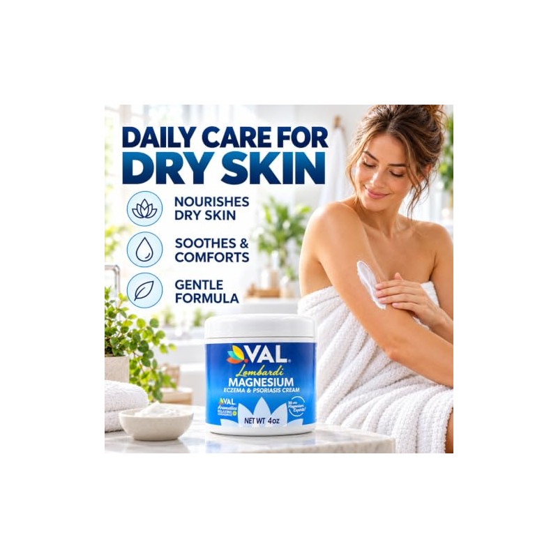 VAL “Val Zechstein Fórmula De Cloruro De Magnesio, Eczema, Psoriasis,