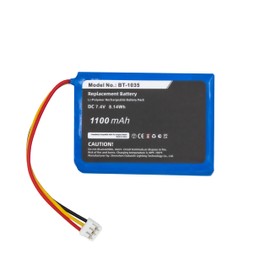 TAWUZUOR BT-1035 Upgrade Battery for Uniden Atlantis 270 BBTG092001 Walkie Talkie 7.4V 1100 mah