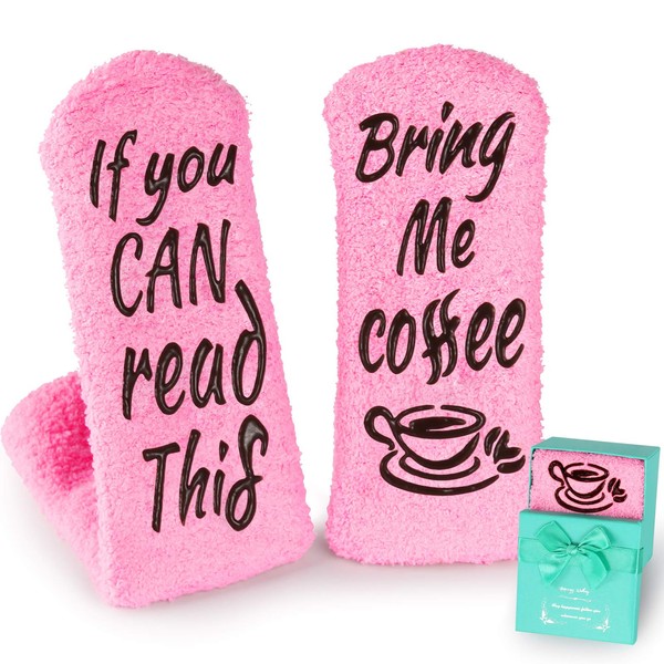 Breezy Valley Coffee Socks Gifts for Women Coffee Loves, Birthday