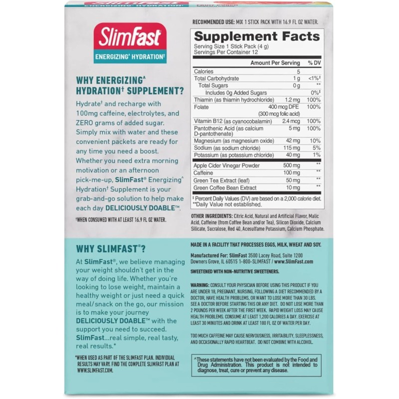 Electrolyte Hydration Packets for Intermittent Fasting - Fruit Punch 12