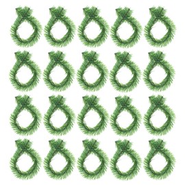 Haute Decor Extra Long Garland Ties : for Christmas lights and Garlands : 36cm (14") : 20 pack : Noble Pine
