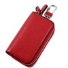 Four Pary Smart Key Case, Bellows Type, Wallet Included, Double