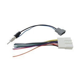 Upgraded Car Stereo Wiring Harness Radio Cable Plug Fit for Nissan Murano Platinum Hybrid Sport Utility 4-Door 2.5L 2488CC 152Cu. in. l4 Full Hybrid EV-Gas (FHEV) DOHC Supercharged 2016 by Vicue