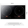 Electric Induction Dual Cooktop, Digital Kitchen Countertop Hot Plate Burners