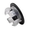 CENPEK 4 Packs Sink Overflow Ring Cover Bathroom Sink Hole